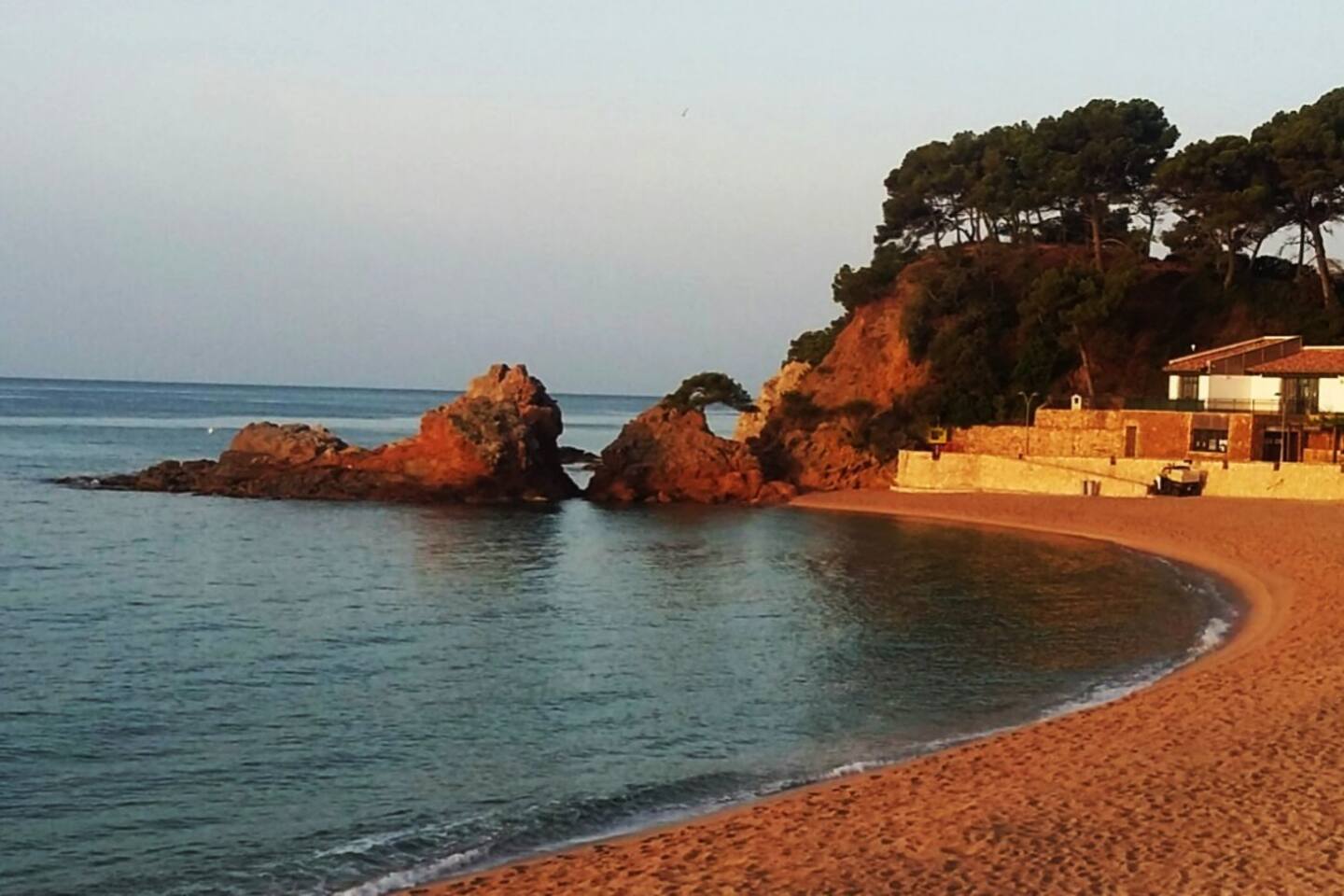 Stunning hidden cove along the Costa Brava coastline