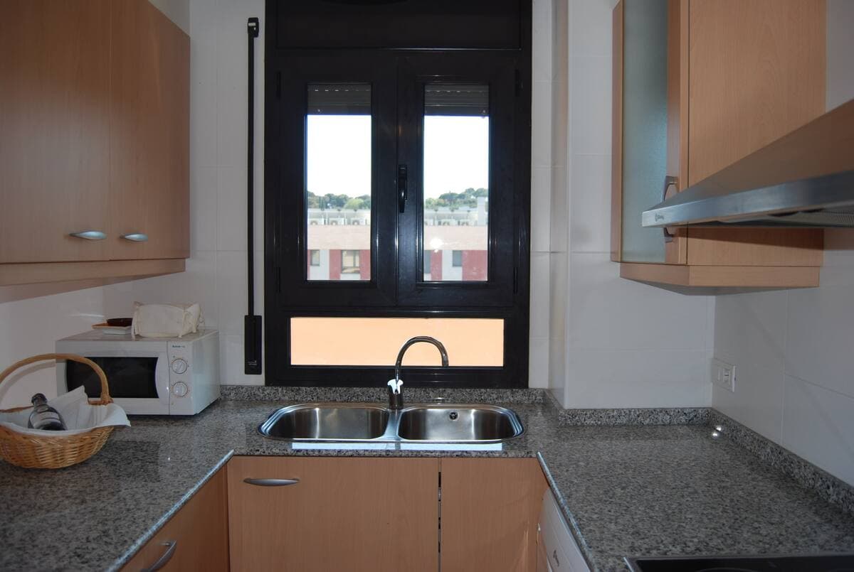 Fully equipped kitchen with everything families need for easy meal prep